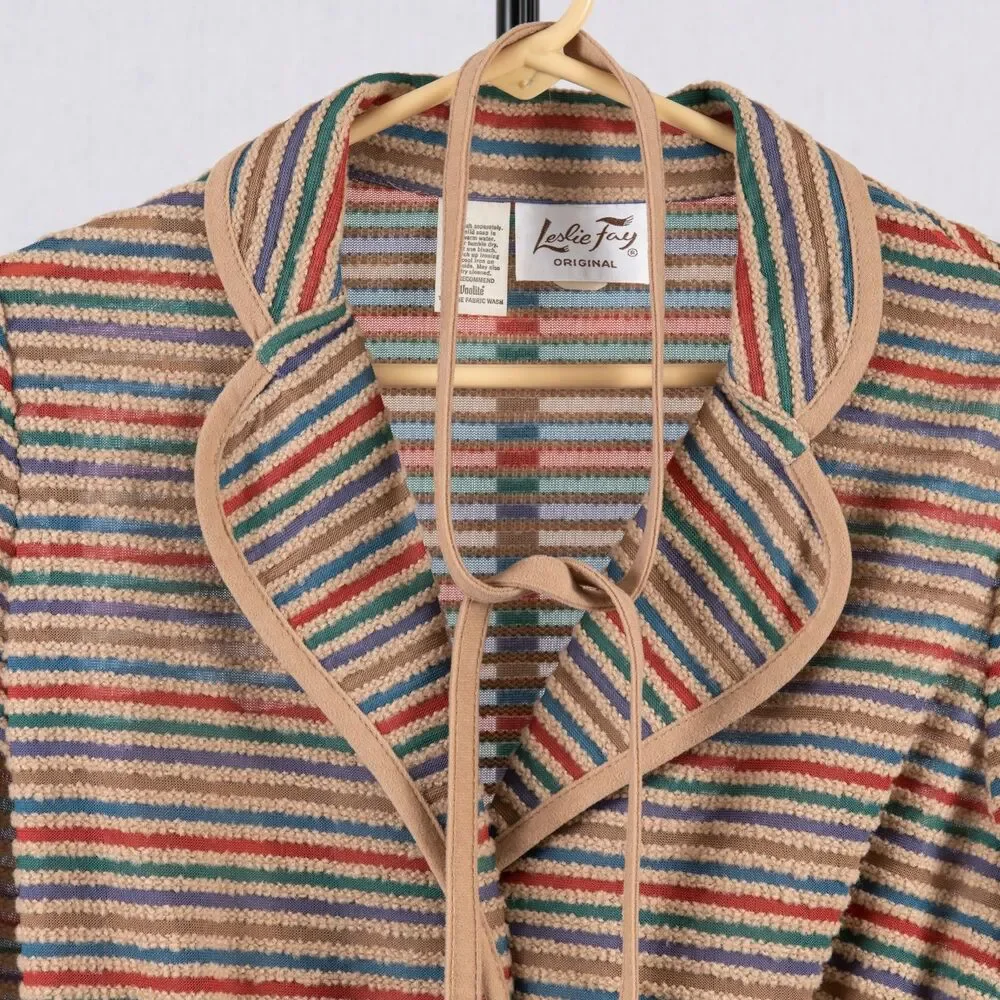 Vintage 70s Leslie Fay skirt suit size 12/S/M